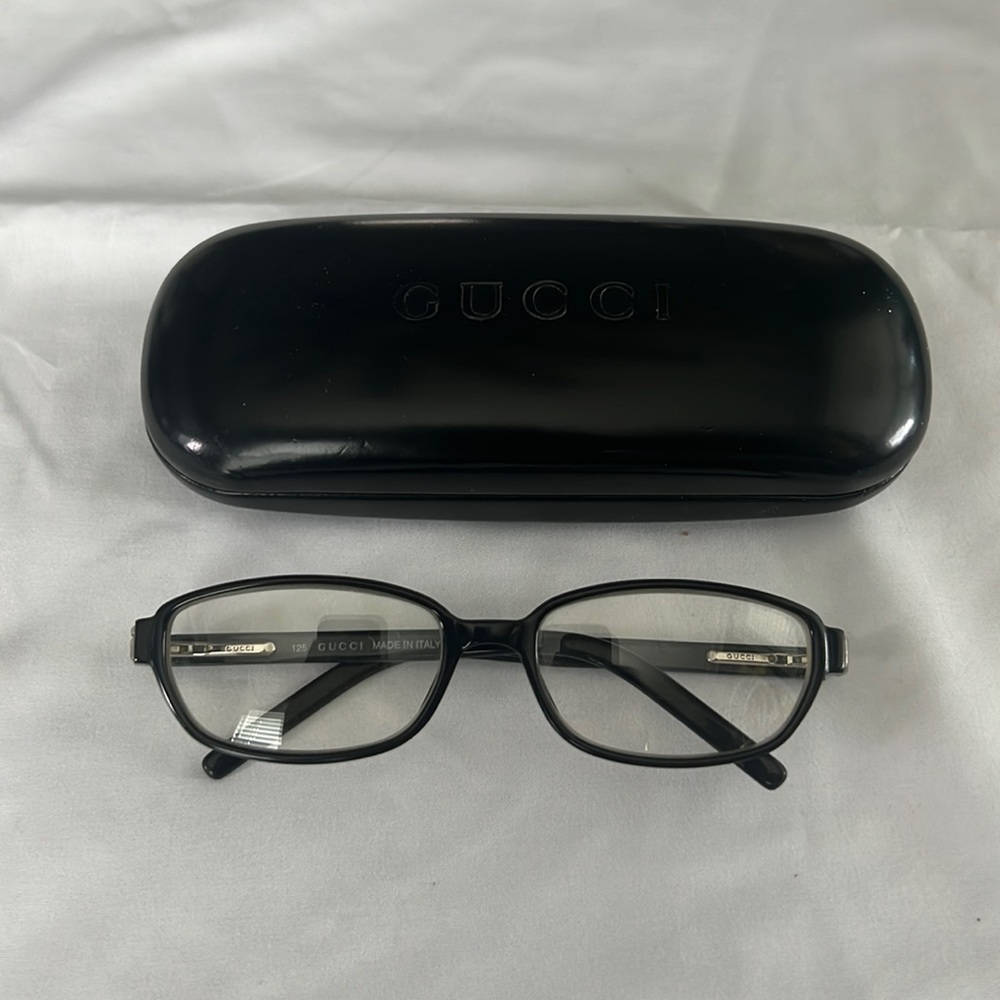 Black vintage Gucci optical